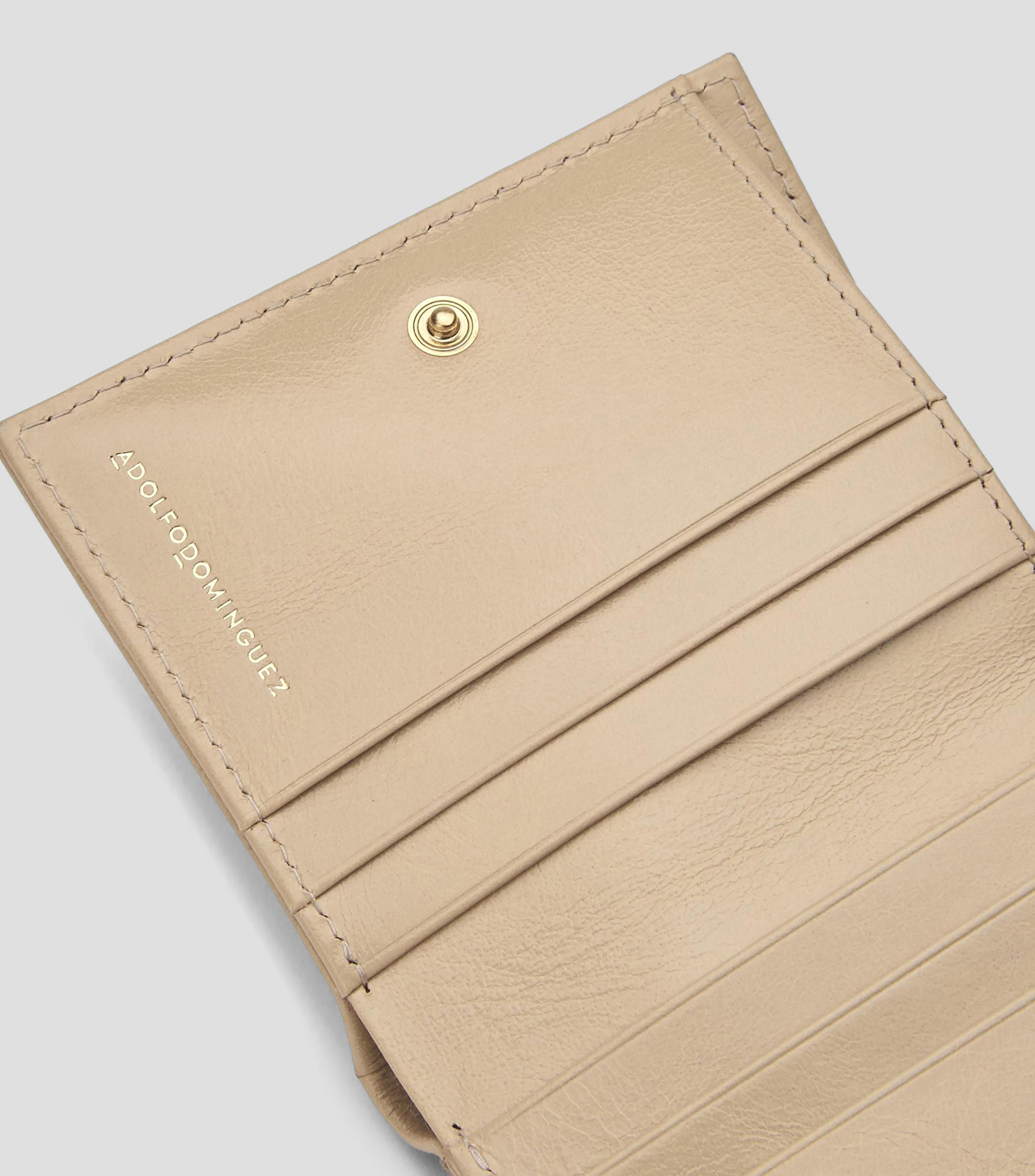 Cartera en piel liso Orión Mujer